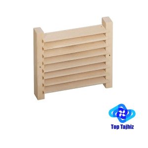 پنجره چوبی تهویه اتاق سونا خشک هارویا مدل SAS24300