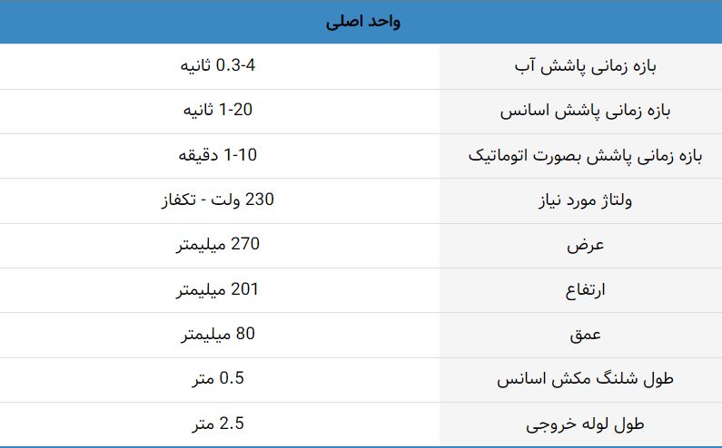  سیستم دوزینگ اتوماتیک آب و اسانس HARVIA مدل Autodose